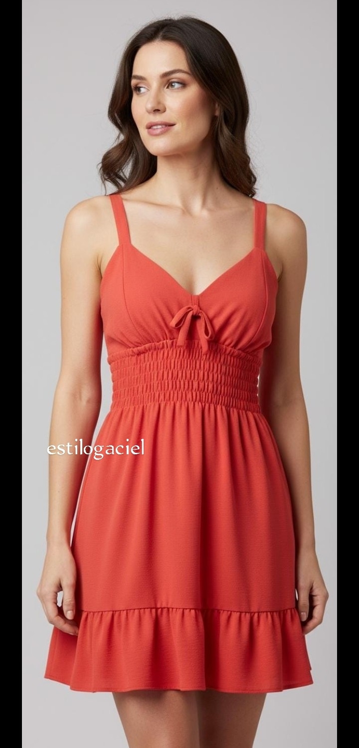 Vestido Corset  Lino Cey - Imagen 3