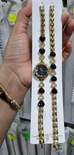 Set de Pulsera Más Reloj