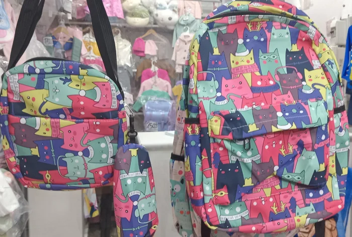 Mochila Gatito 3 Piezas