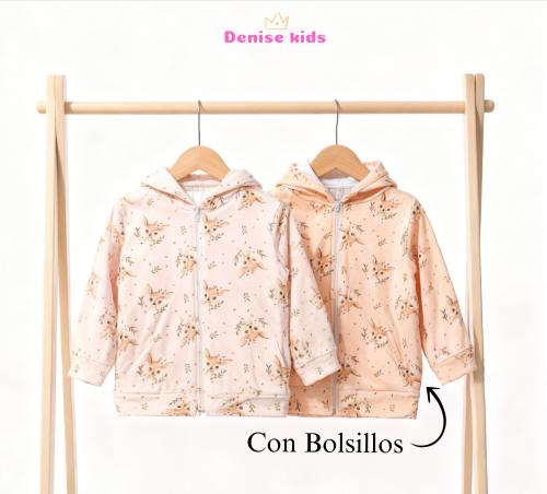 Campera Plush Bifaz Nena