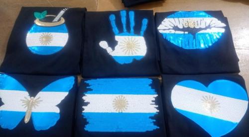 Remeras Lentejuelas Argentina - Miniatura 4