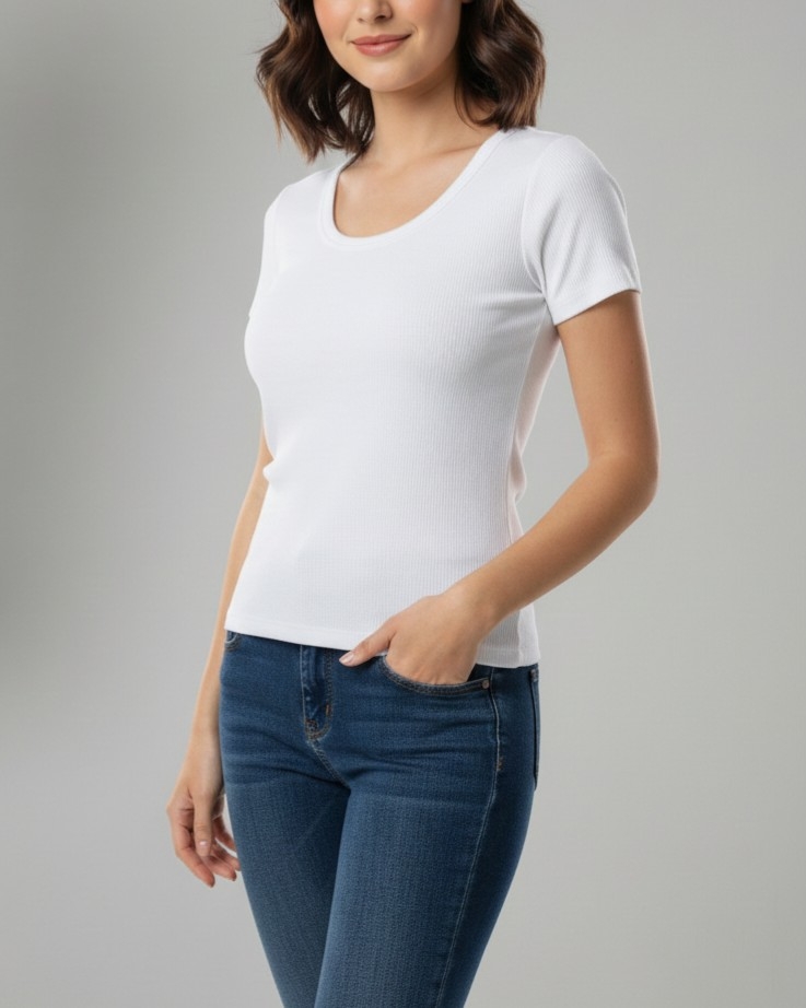 Remera Basica de Mujer - Imagen 3