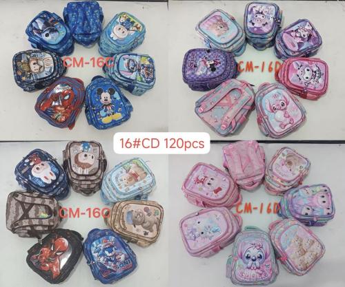 Mochila Infantil 3 Cierres
