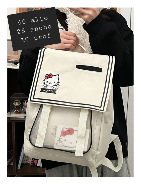 Mochila  Kitty Escolar