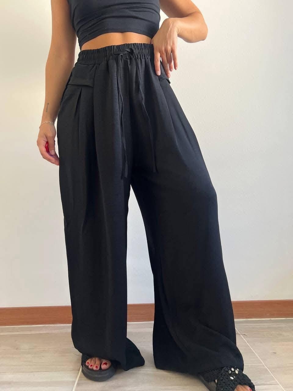 Pantalon Maxi Palazo Ari - Imagen 2