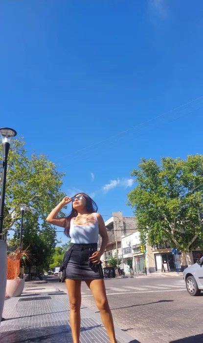 Pollera con Short Interno Cargo París