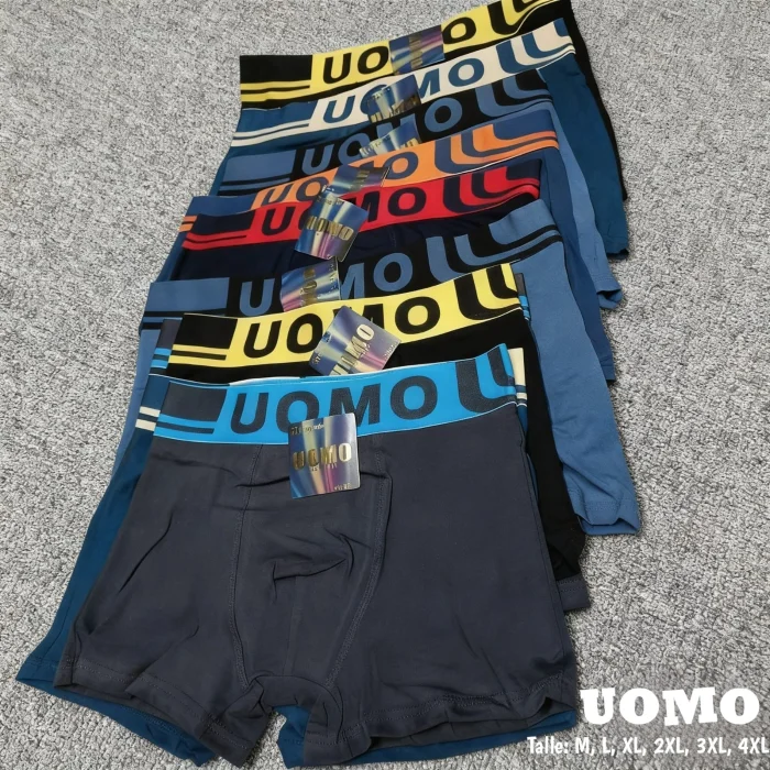 Bóxer Uomo (liso - Estampados)
