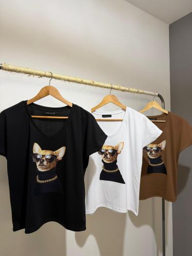 Remeras de Algodón con Lycra Estampadas - Miniatura 2