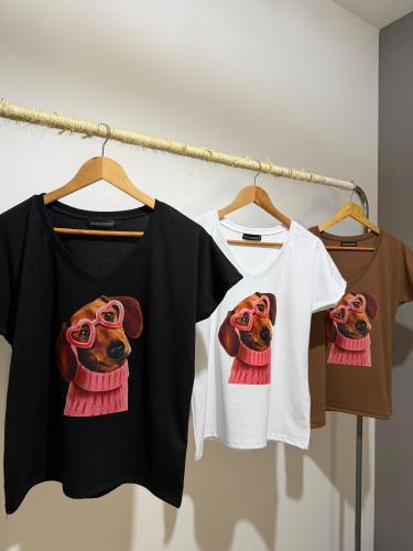 Remeras de Algodón con Lycra Estampadas - Miniatura 3