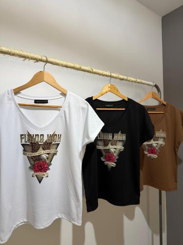 Remeras de Algodón con Lycra Estampadas - Miniatura 4