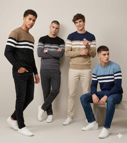 Sweater Combinado
