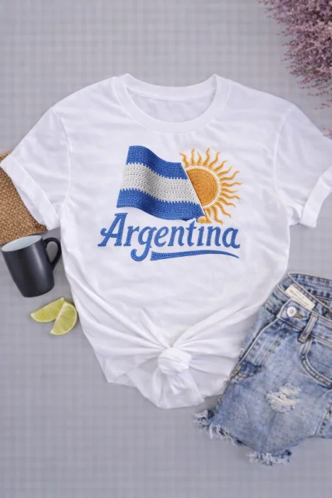 Remera Estampada Argentina