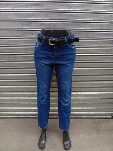 Jean Mom Rasgado Mujer Pantalon Denim Ancho Recto Dama Mayoristas Hotsale Liquidación