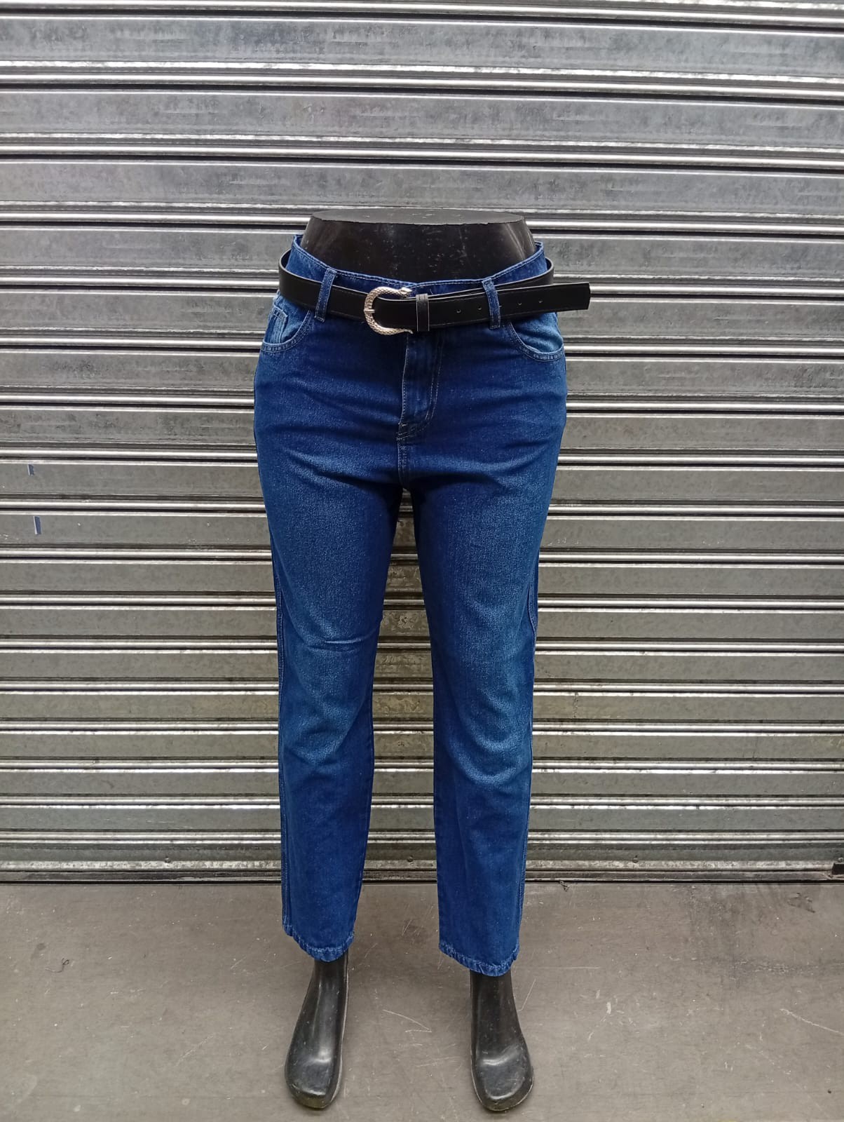 Jeans Mom Dama Pantalón Denim Recto Ancho Mujer Moda Mayoristas Hotsale Roturas Promo - Imagen 6