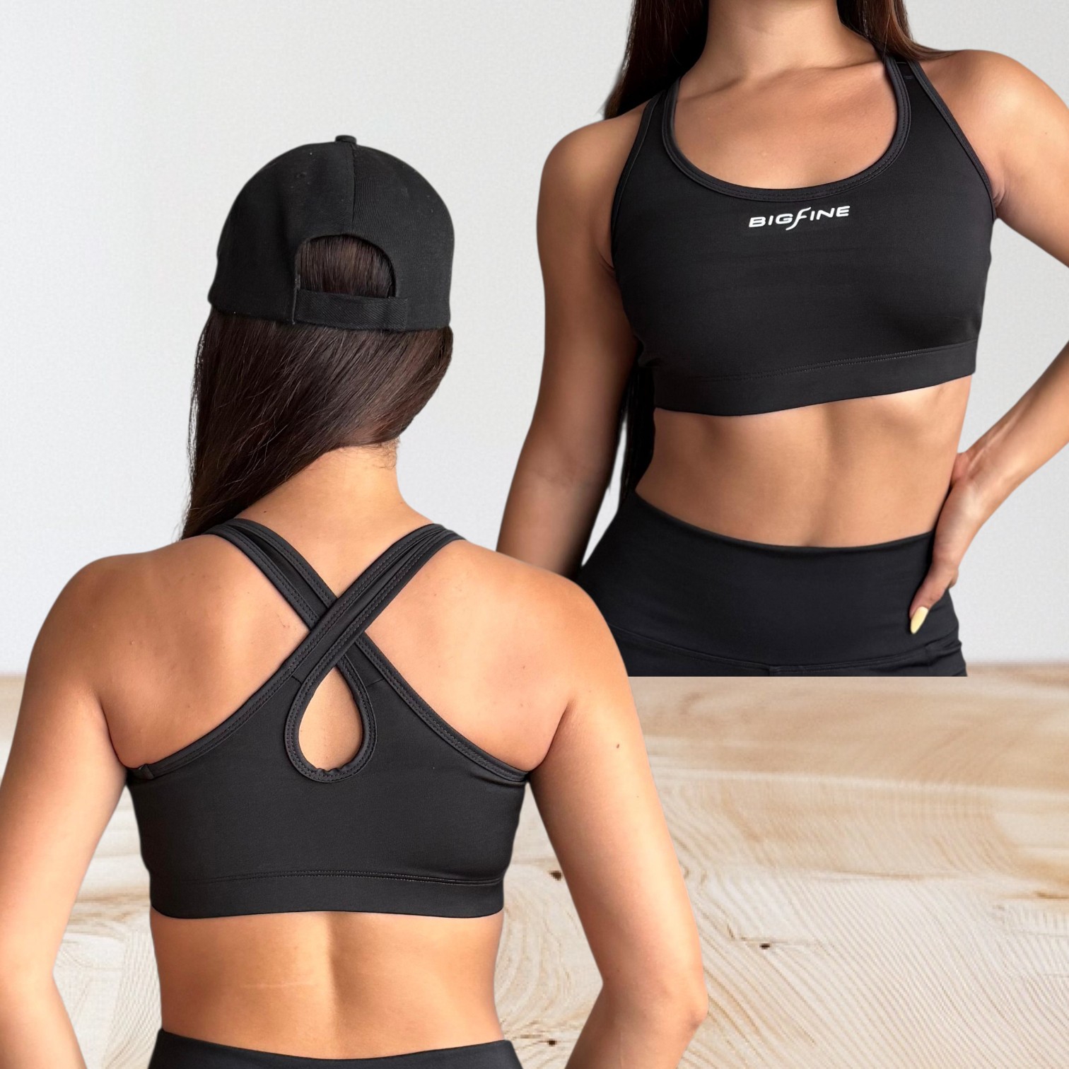 Top Bretel Ancho Lycra  Sport - Imagen 2