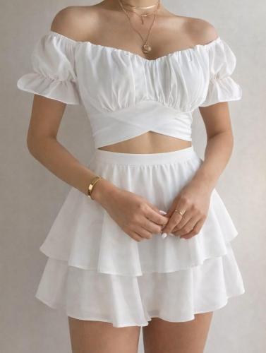 Conjunto Ari Short Pollera
