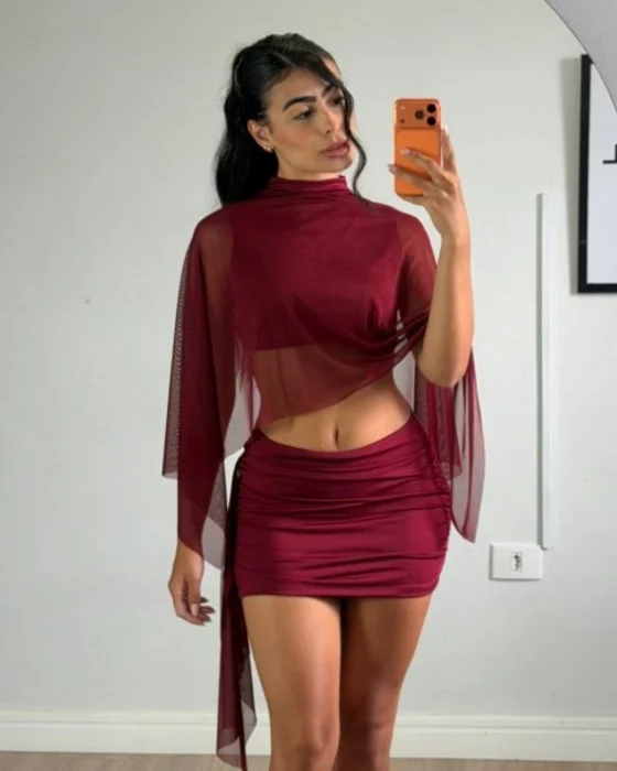 Conjunto Amelie con Microtul