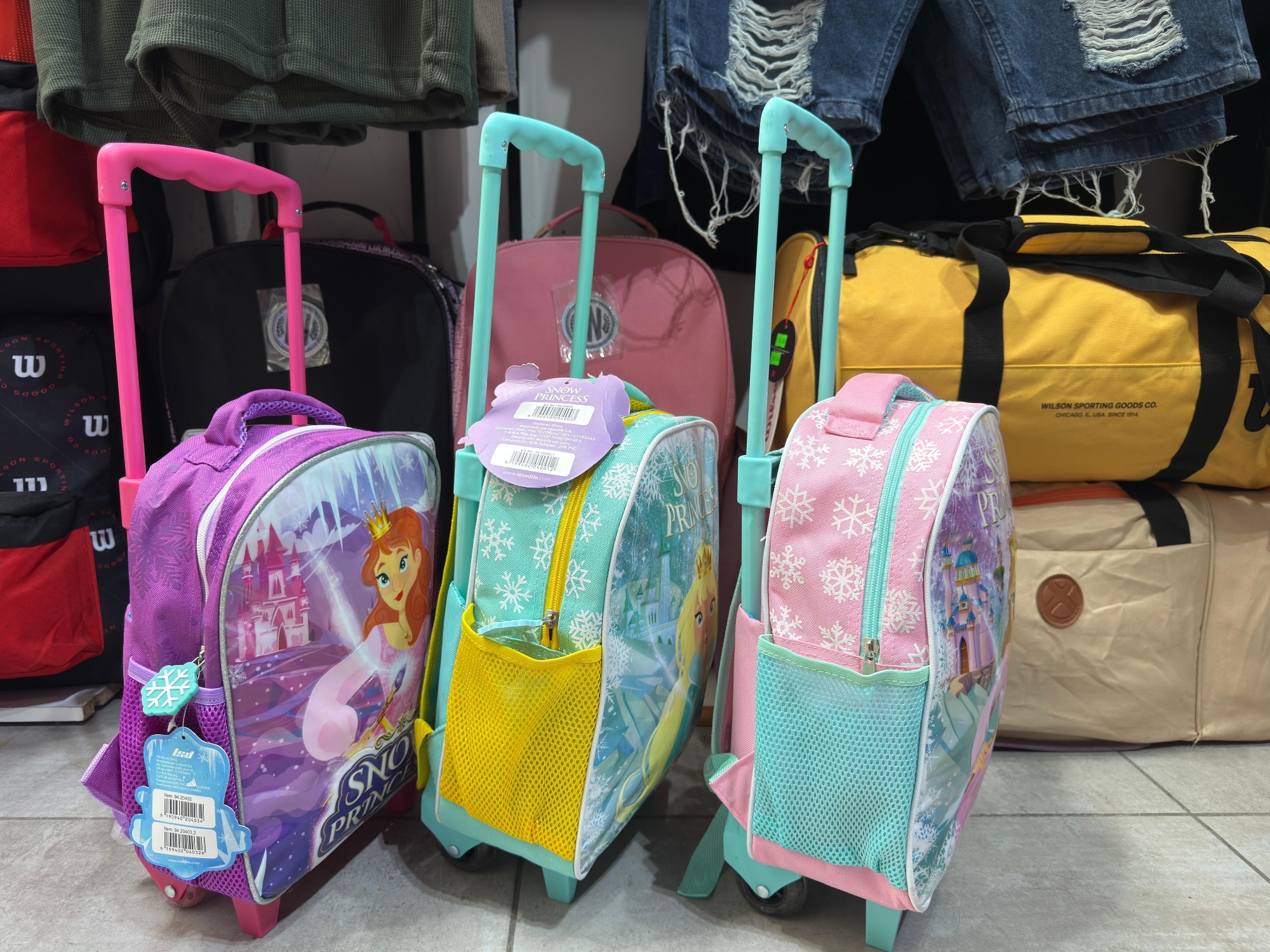 Mochilas de Carro Jardin Princesas - Imagen 3
