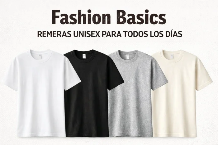Remeras Lisas Cuello Redondo
