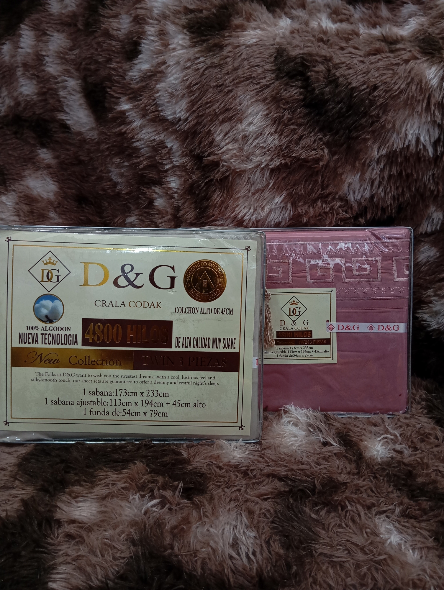 Sabanas Lisas Bradery Bolsa Pvc Marca Dyg - Imagen 2