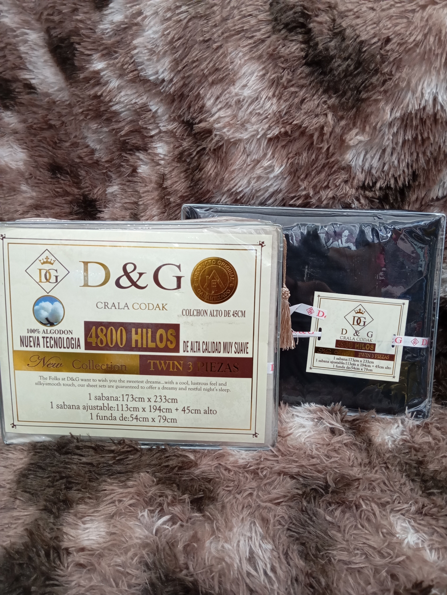 Sabanas Lisas Bradery Bolsa Pvc Marca Dyg - Imagen 5