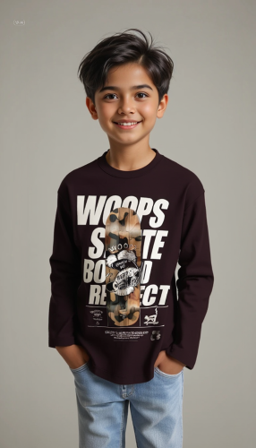 Cod: 114 Remera Manga Larga Algodon Peinado - Miniatura 4