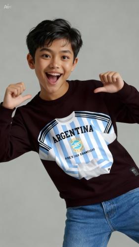 Cod: 134 Remera Manga Larga Algodon Peinado - Miniatura 2