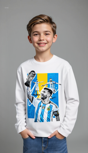 Cod: 139 Remera Manga Larga Algodon Peinado - Miniatura 2