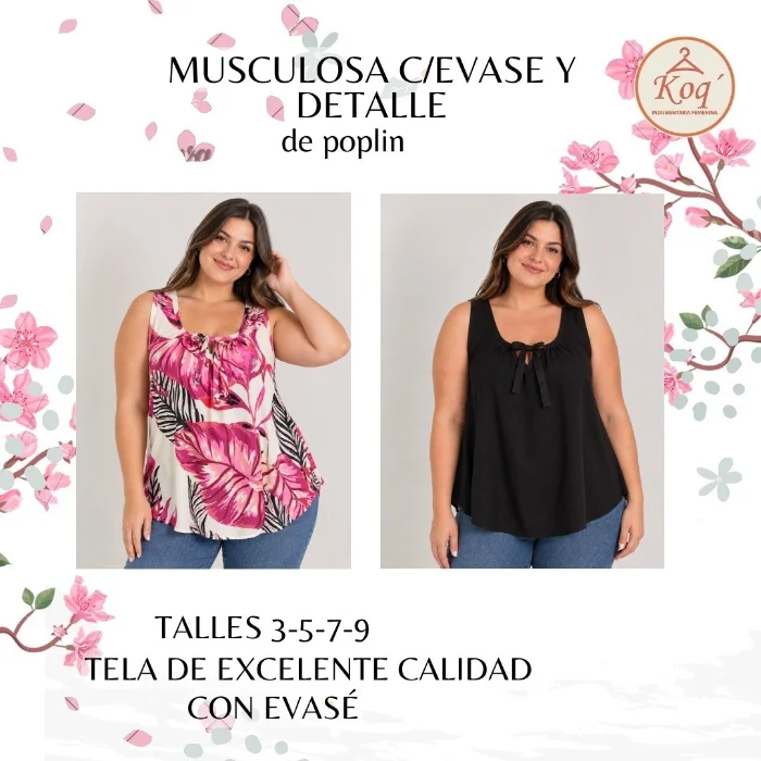 Musculosa Poplin