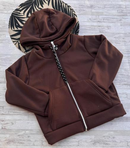 Campera Jersey con Corderito Cuello Alto Nene - Miniatura 3