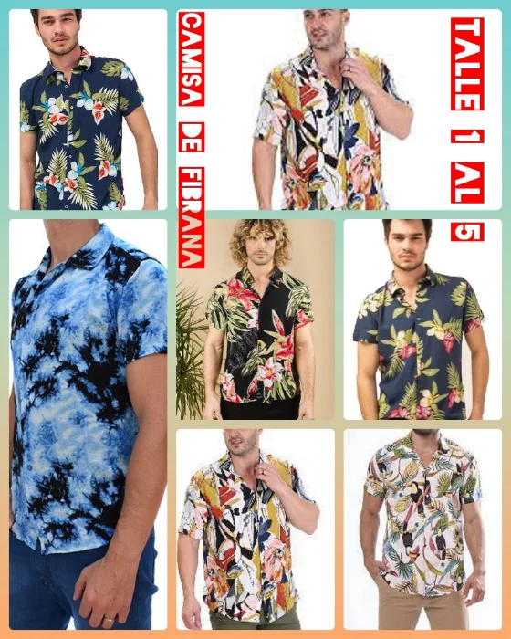 Liquidacion Camisa de Fibrana Hombre