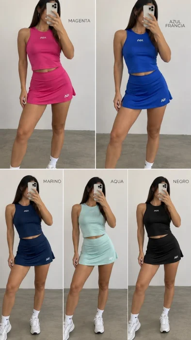 Conjunto Pollera- Top Mia