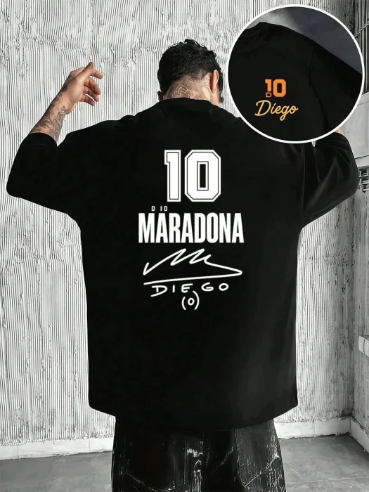 Remeras Oversize Maradona