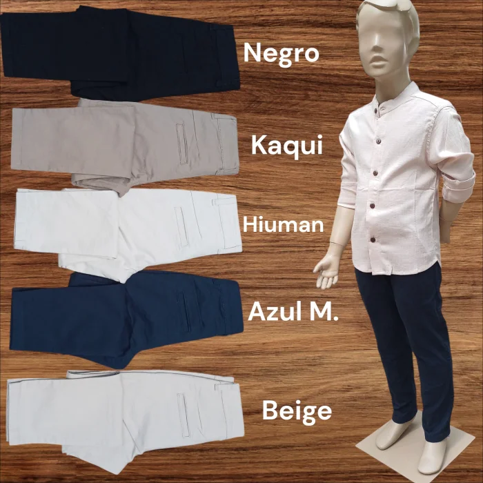 Pantalon Corte Chino de Niño