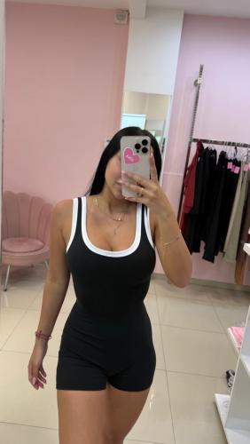 Catsuit Corto Algodón