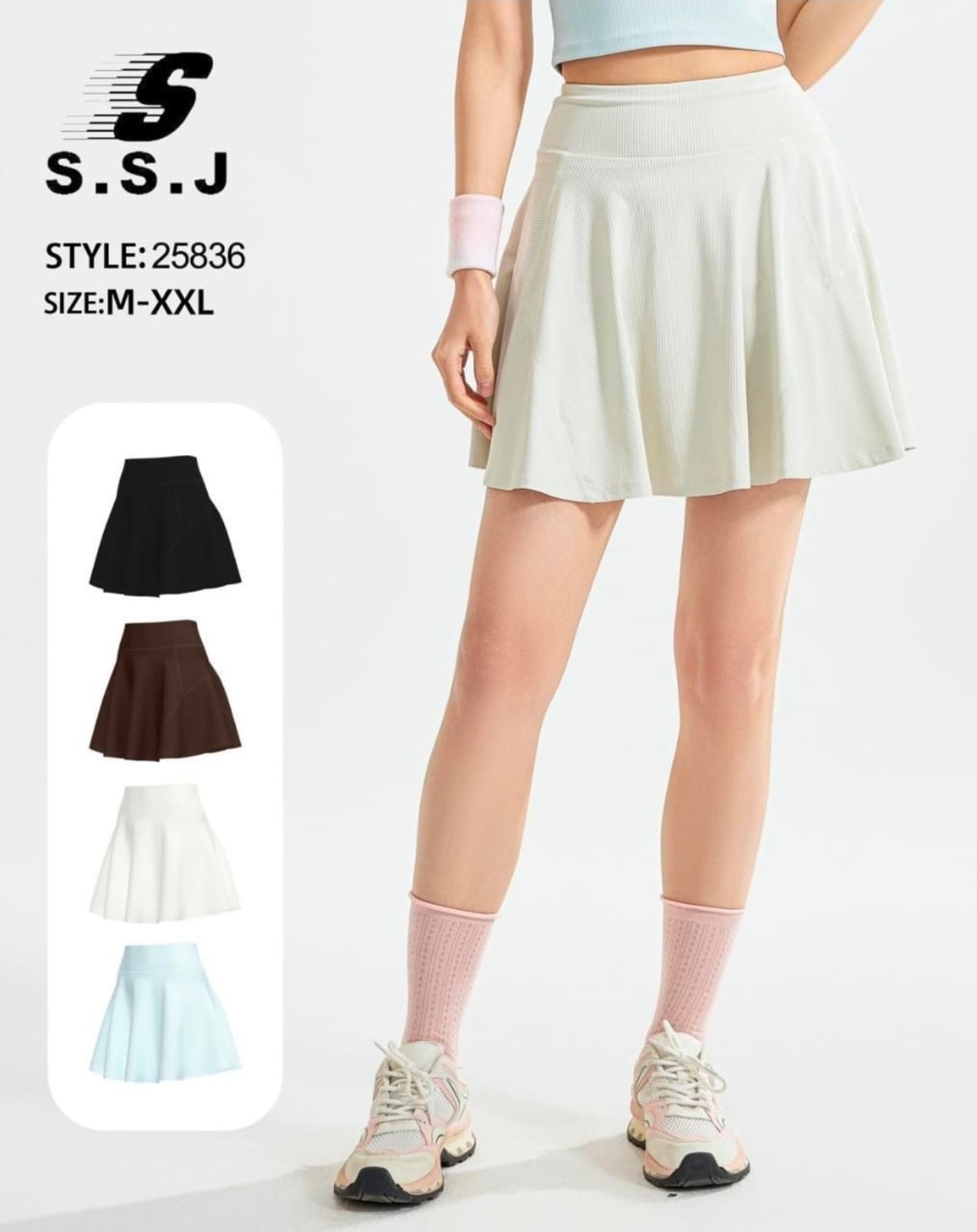 Short Polleras Deportiva - Imagen 1
