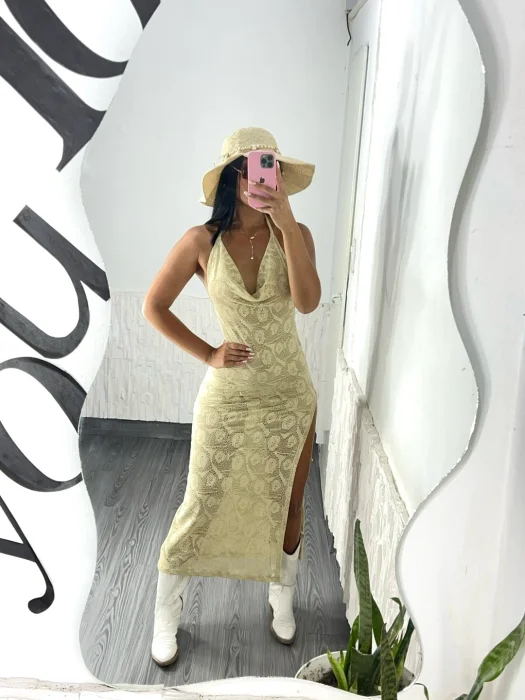 Vestido Crochet