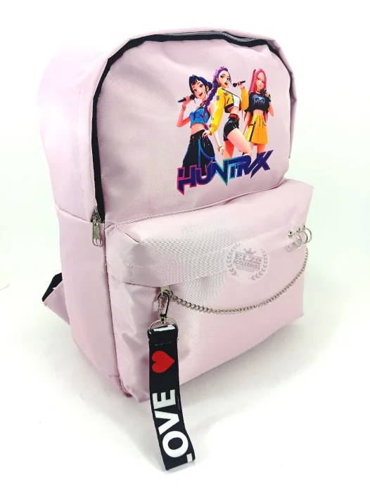 Mochilas Impermeable  con Argolla y Llavero de las Guerreras de Kpop