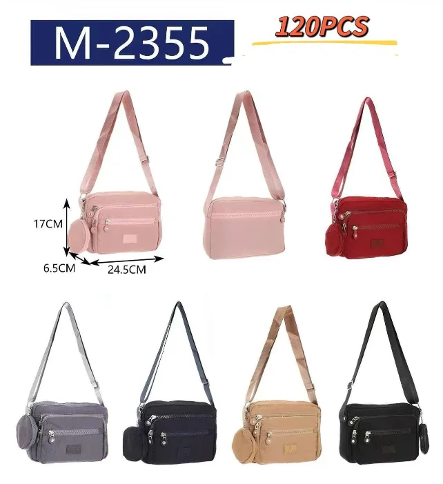 Morral con Monedero* Impermeable Excelente Calidad.
 *varios Cierres*
