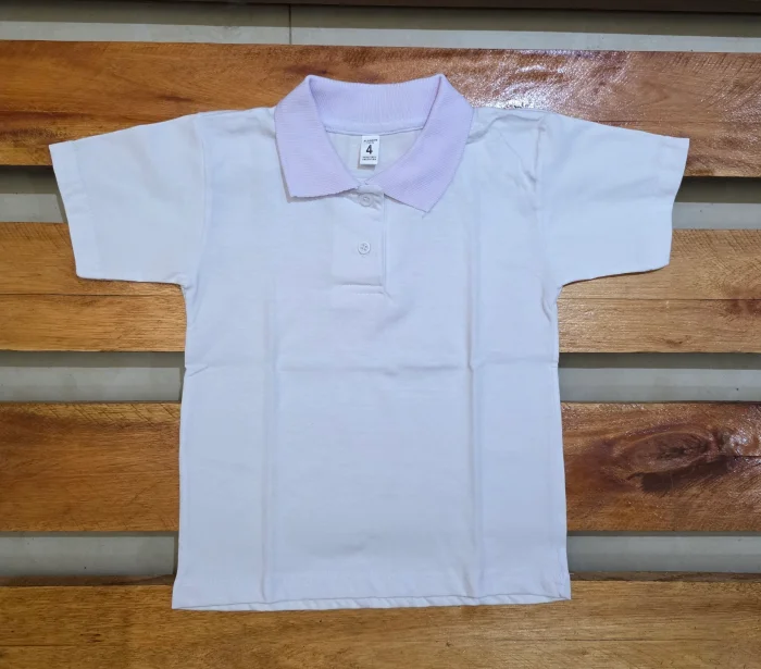 Chomba Escolar Blanca Unisex