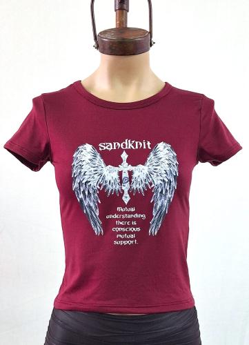 Remera Manga Corta Alas Modal Soft 2026