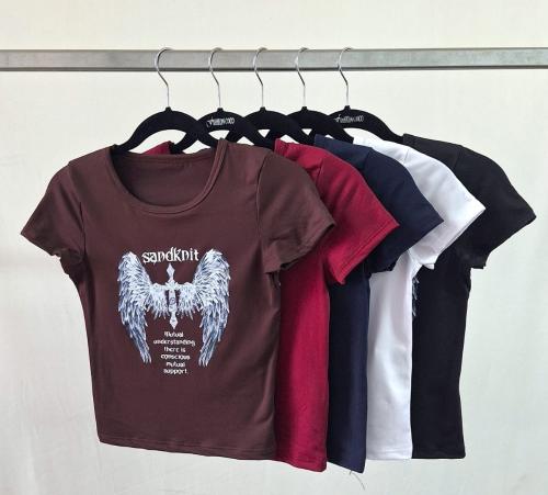 Remera Manga Corta Alas Modal Soft 2026 - Miniatura 2