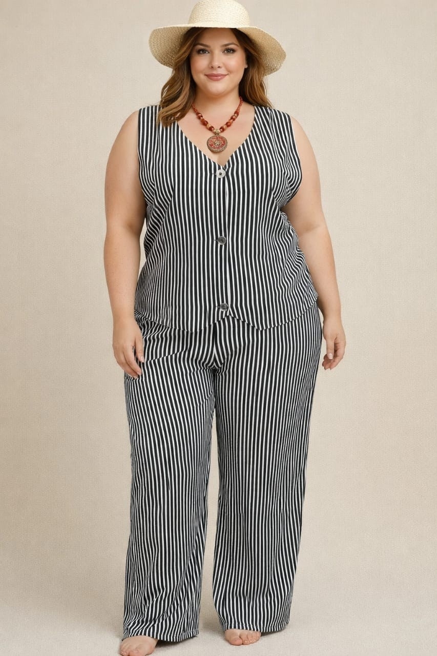Conjunto de Lino Talles Especiales - Imagen 2