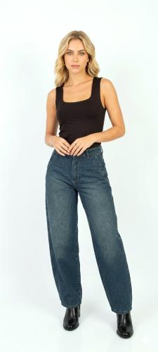 Jeans Baggy Mujer Pantalones Anchos Pinterest Promos Mayoristas Hotsale Dama Denim - Miniatura 4