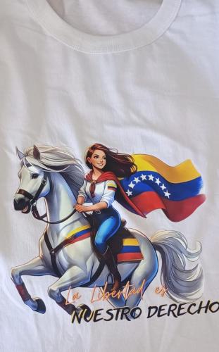 Remera con Diseño Venezuela