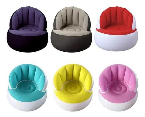 Sofa Sillon Puff Almeja Inflable - Miniatura 4