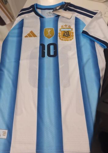Camiseta Argentina Hombre Bordada