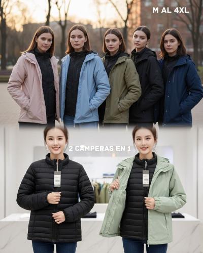 Camperas 2en1 Impermeable