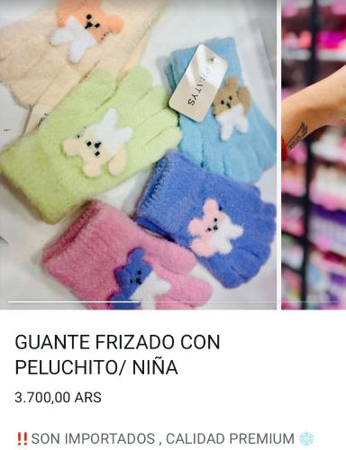 Guantes Frizados ( Varios Modelos y Precios)