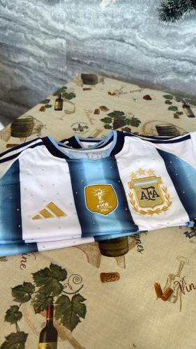 Camiseta con Stras de Argentina. Bordadas - Miniatura 3